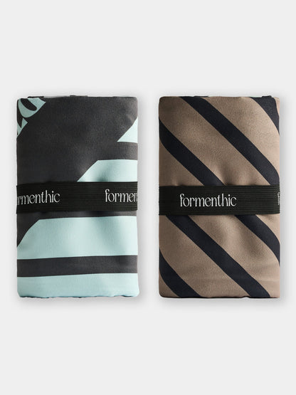 Gym Towel Duo - Rise & Coral