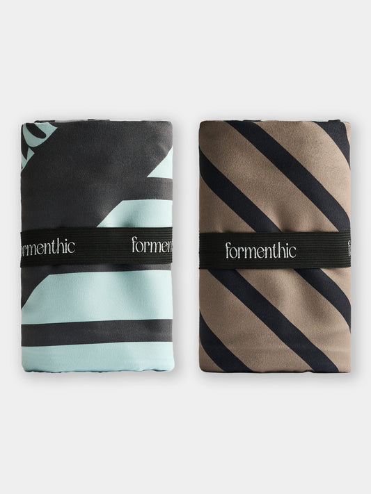 Gym Towel Duo - Rise & Coral